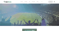 Desktop Screenshot of betminds.com